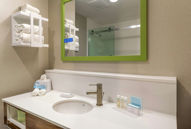 Bathroom 3, HAMPTON INN MADISON OH, Lake