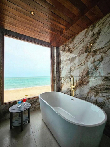 Bathroom 5, Hotel Villa Aokhanom Beachfront, Khanom