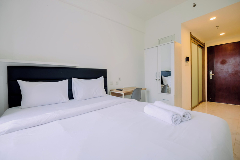 Bedroom 4, Good Studio At Sky House Bsd Apartment Near Aeon Mall, South Tangerang