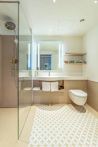 Bathroom 5, Seehotel Zarrentin, Ludwigslust-Parchim