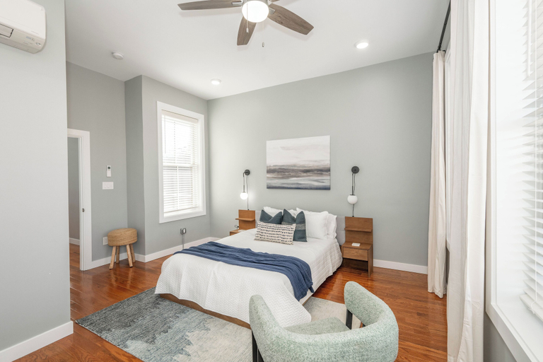 Bedroom 2, Findlay Market Suites, Hamilton