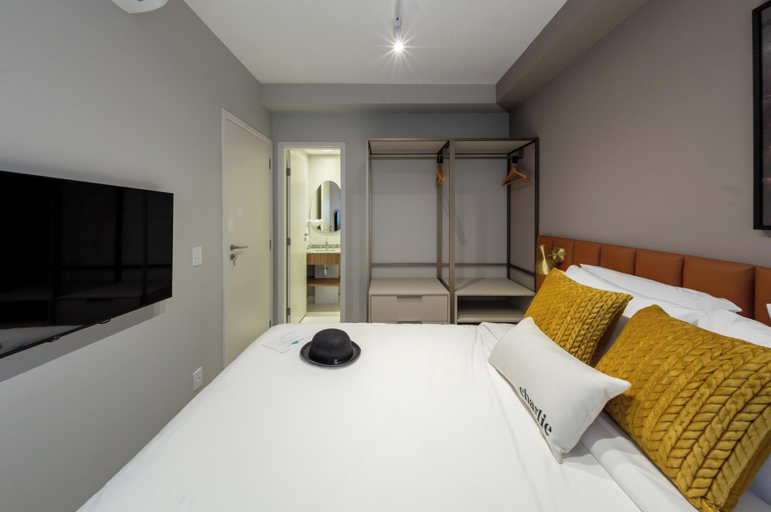 Bedroom 3, Charlie Contemporâneo Jardins, São Paulo