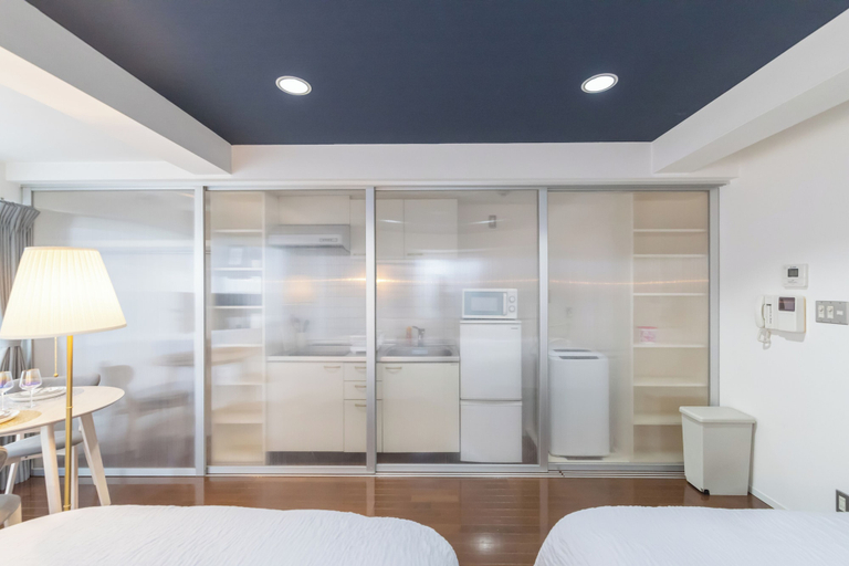 Bedroom 3, South Point - Self Check-In Only, Osaka