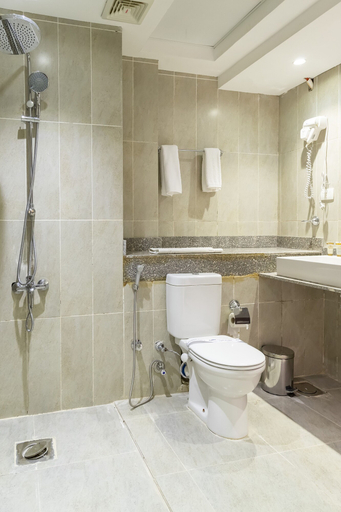 Bathroom, Nordlicht Hotel North Coast, Al-Hammam
