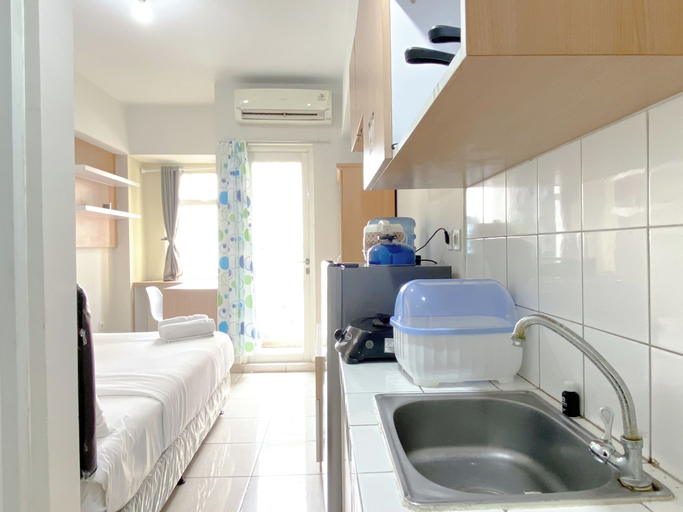 Bedroom 4, Homey And Simply Look Studio Springlake Summarecon Bekasi Apartment, Bekasi
