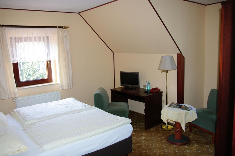 Bedroom 4, Landhotel Goldener Lowe, Mittelsachsen