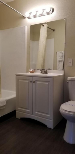Bathroom 4, Sierra Crossing Motel, San Bernardino