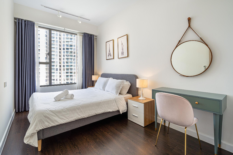 Bedroom 3, DANNY 2BR APT, HIGH FLOOR & VIEW, FREE POOL, District 1
