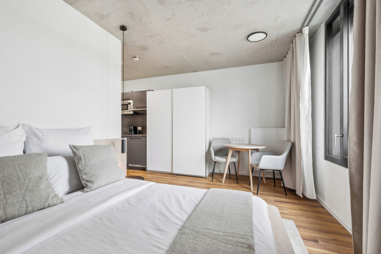 Bedroom 4, Habyt Berlin Waterfront, Berlin