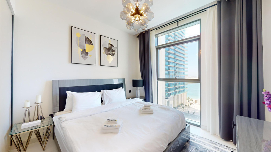Bedroom 2, Primestay - 1BR in Marina Vista - Dubai, Dubai