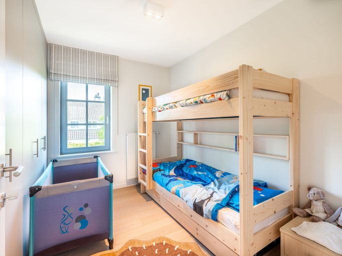 Bedroom 2, Villa in St-idesbald Near the Sea, West-Vlaanderen