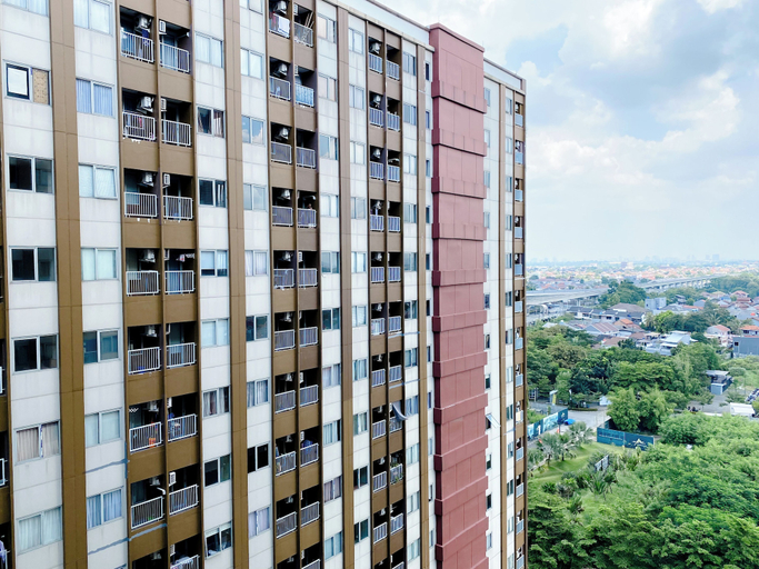 Exterior & Views, Good Choice and Cozy Studio LRT City Jatibening Apartment, Bekasi