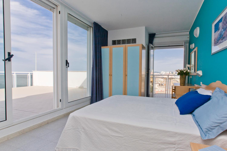 Bedroom 2, Hotel International direttamente sulla Sabbia, Rimini
