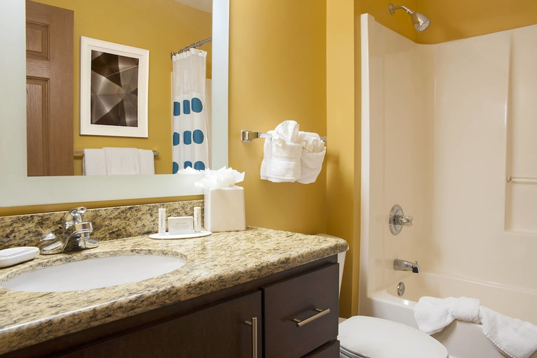 Bathroom, Towneplace Suites Indianapolis Park 100, Marion