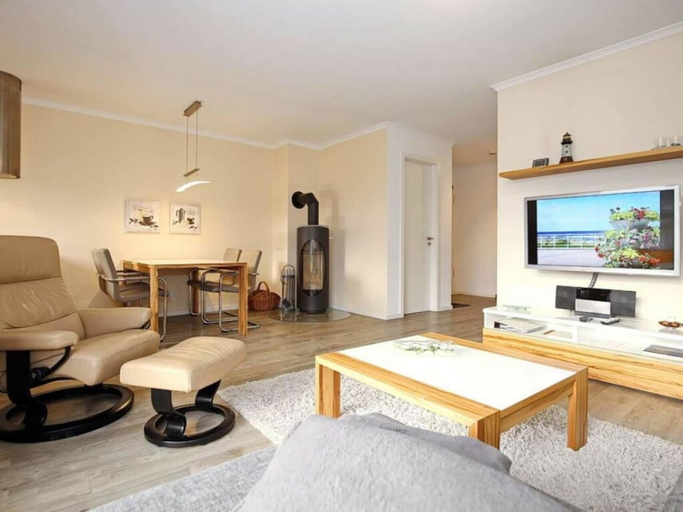 Living area, Holiday Apartment Sanddorn WE 7, Rostock
