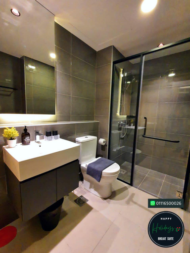 Bathroom 3, BROJAT SUITE FAMILY CITY VIEW @ IMPERIUM RESIDENCE, Kuantan