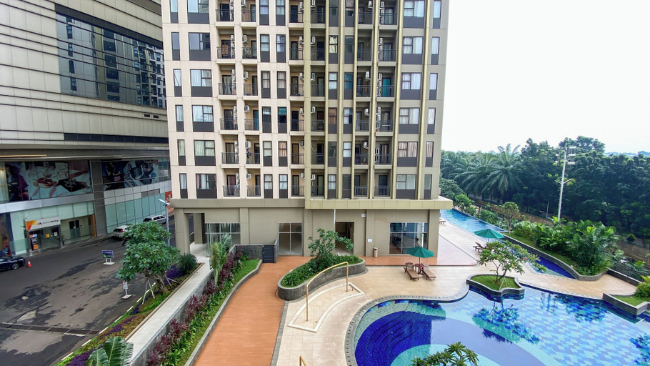 Exterior & Views, Fancy And Nice Studio At Transpark Cibubur Apartment, Depok