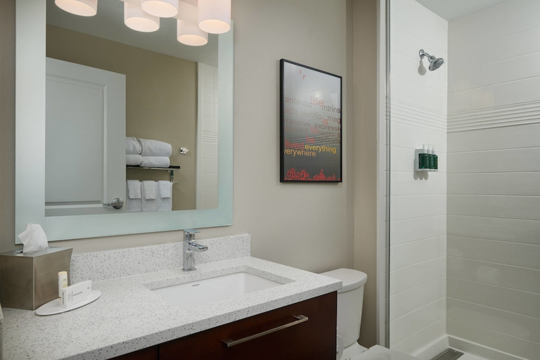 Bathroom 3, TownePlace Suites Fort Worth Northwest/Lake Worth, Fort Worth
