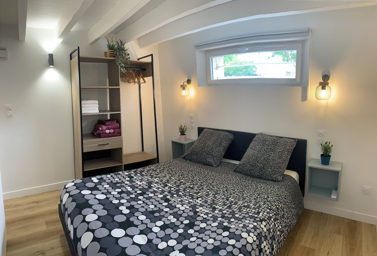 Bedroom 4, Les Studios du Chemin Vert, Charente-Maritime