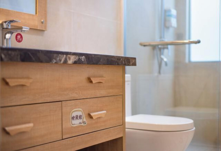 Bathroom 4, Yanchaoyang Boutique Inn, Honghe Hani and Yi