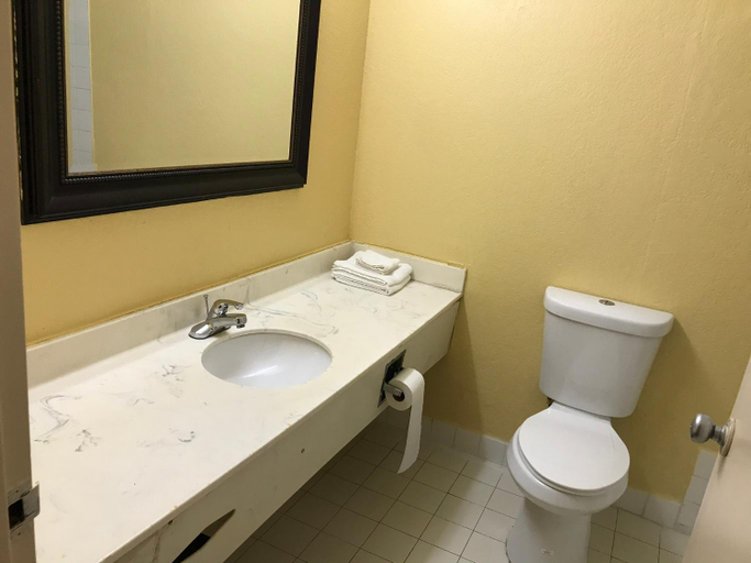 Bathroom 2, Economy Inn, Allen