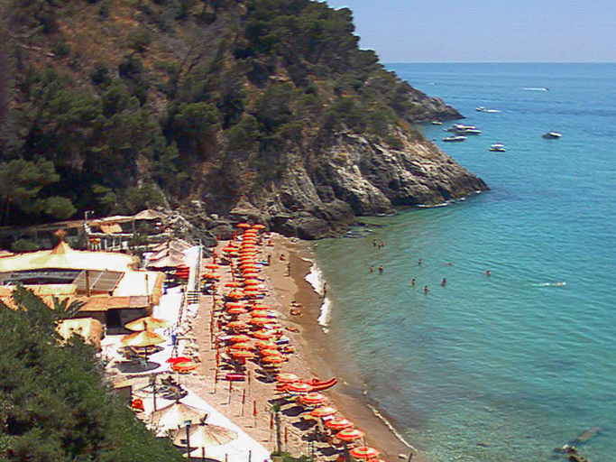 Beach, Meraviglioso Panorama sul Mare a Sperlonga, Latina
