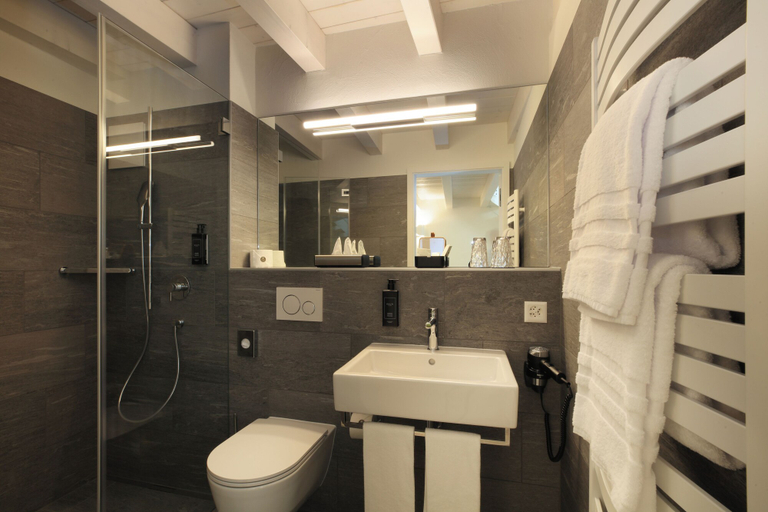 Bathroom 3, Charme Hotel al Torchio, Locarno