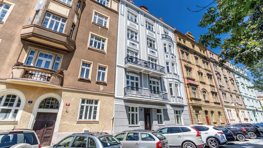 Exterior & Views, Apartment in Clouds Letná Luxury Balcony, Praha 6