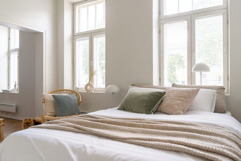 Bedroom 4, A bright wooden studio for four, Finland Proper