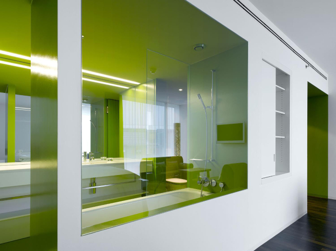 Bathroom 5, City Garden Hotel, Zug