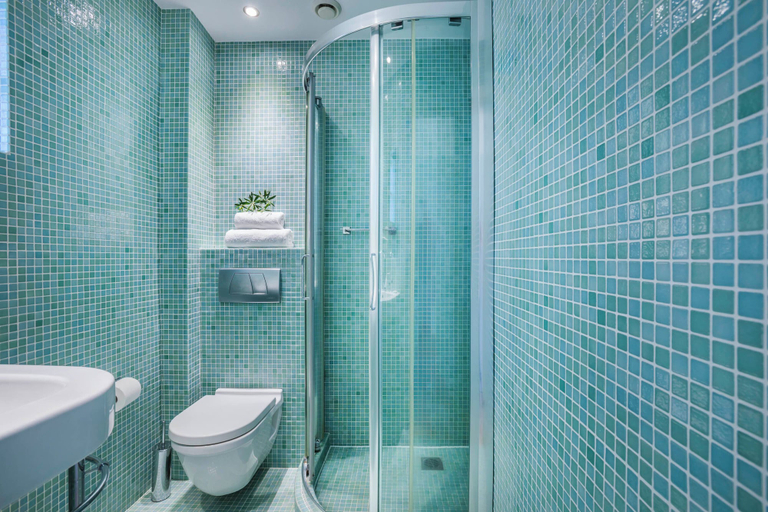 Bathroom 5, Hanioti Village Resort, Central Macedonia