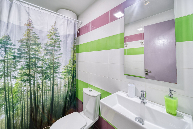 Bathroom 4, Magical View Studios 2 Asproneri, Kamena Vourla, Central Greece