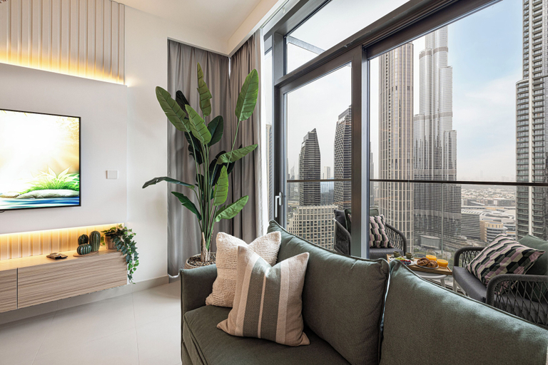 Living area 2, Sky High Burj Khalifa View - Dubai Mall, Dubai