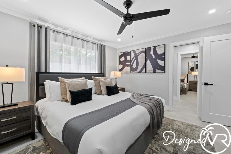 Bedroom 2, Charming 9BR New-build Home w/ Heated Pool & Games, Broward