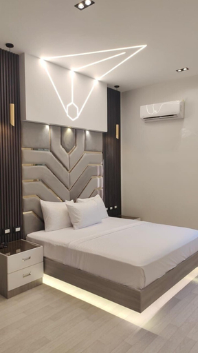 Bedroom 2, Tahrir view apartments, Qasr an-Nil
