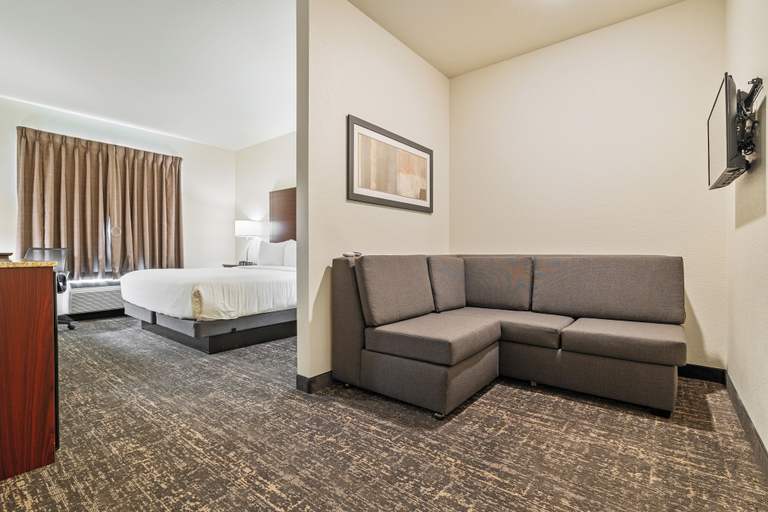 Bedroom 3, Cobblestone Hotel & Suites - Alpine, Lincoln
