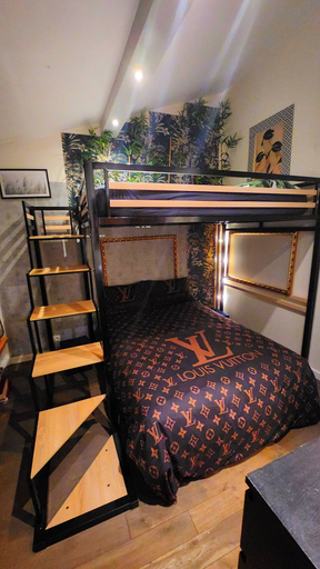 Bedroom 3, La magnifique Villa, Seine-Saint-Denis
