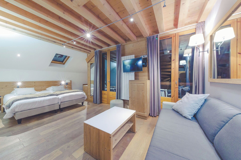 Bedroom 3, Fleur De Neige Hôtel, Haute-Savoie