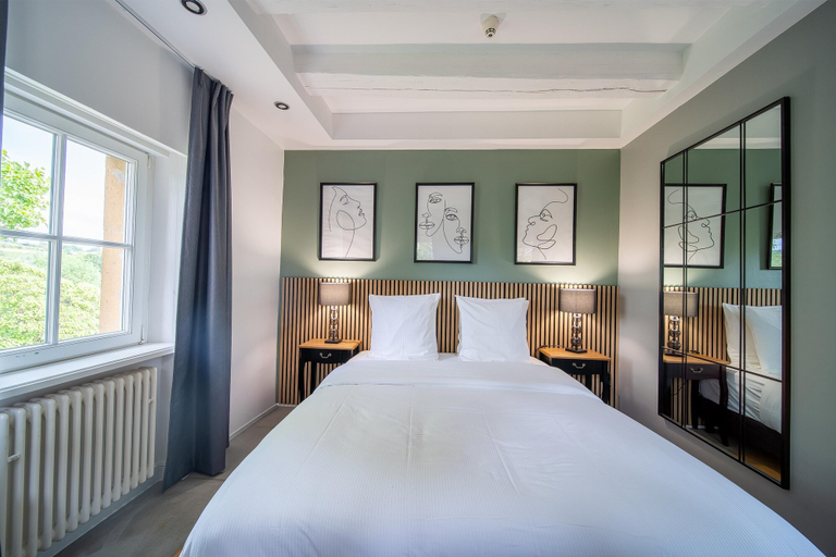 Bedroom 2, Hôtel château Schengen, Remich