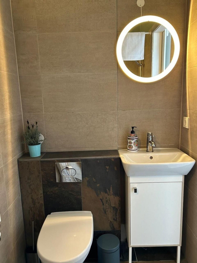 Bathroom 3, Lindartún Guesthouse, Vestur-Landeyjahreppur