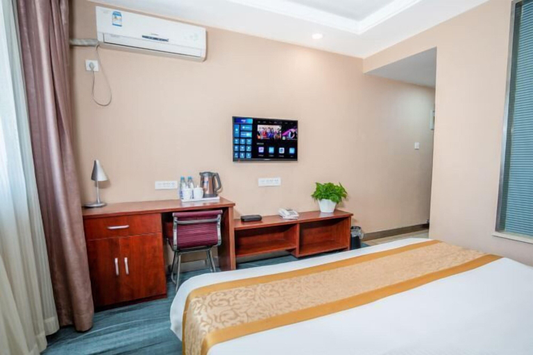 Bedroom 2, Shangcheng Business Hotel, Bayin'gholin Mongol