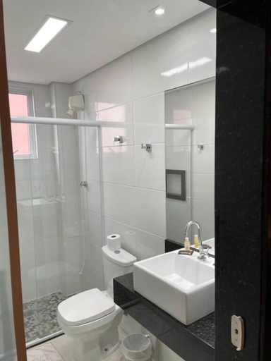 Bathroom 4, Hotel Araguaia, São Vicente