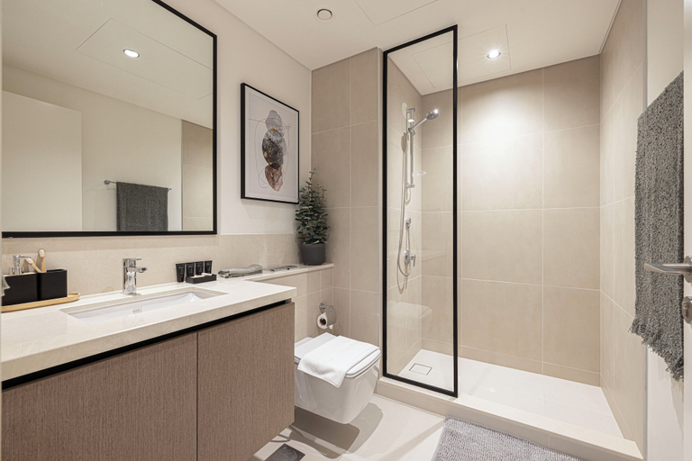 Bathroom 3, Sky High Burj Khalifa View - Dubai Mall, Dubai