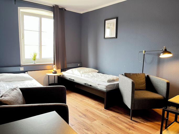 Bedroom 4, Blue Doors Hostel KTV, Rostock