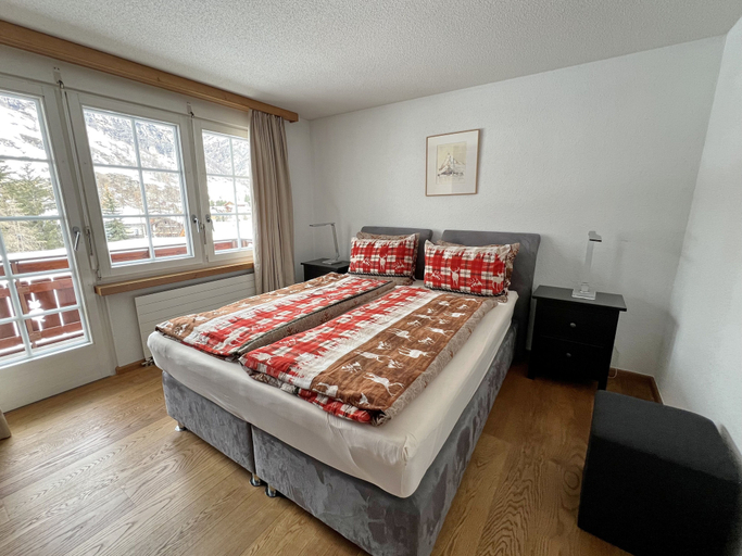 Bedroom 2, Haus Vira, Visp