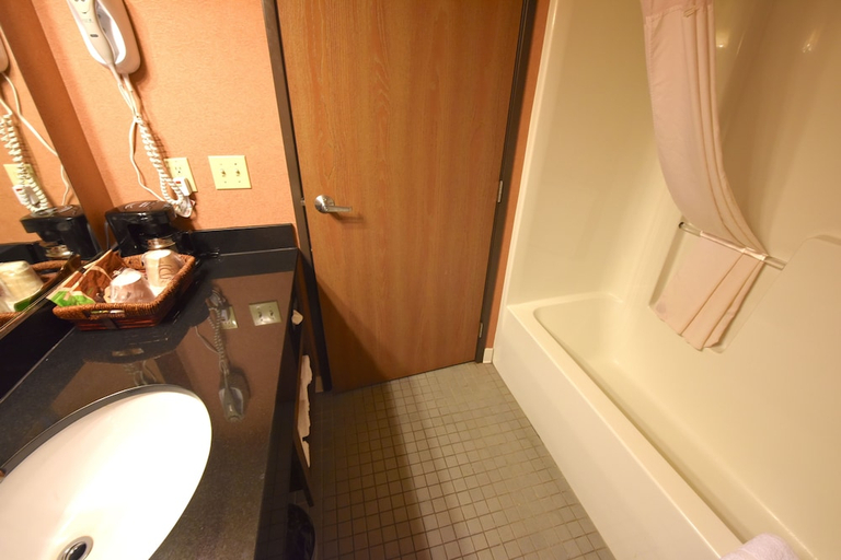 Bathroom 4, Bridge Vista Beach - Hotel & Convention Center, Cheboygan