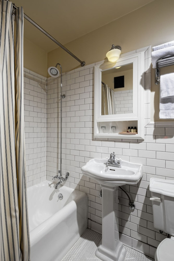 Bathroom 4, Hotel Normandie, Los Angeles