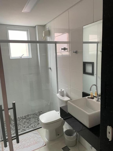 Bathroom 4, Hotel Araguaia, São Vicente
