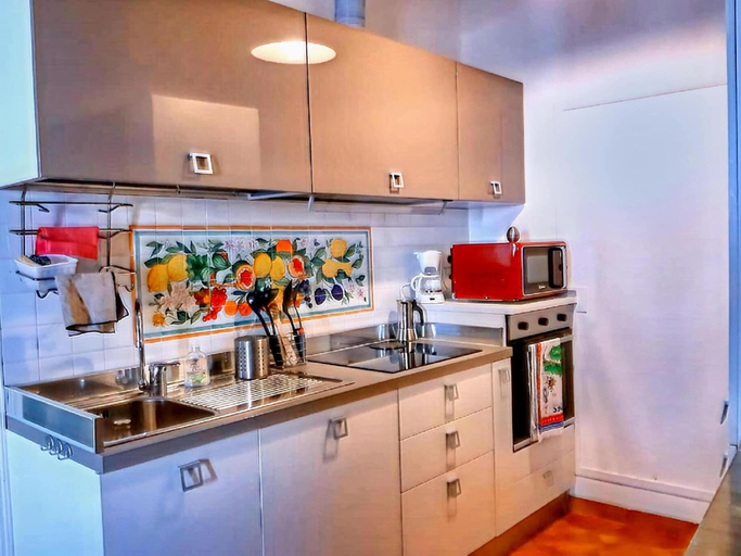 Private kitchen 2, Apartment in Cervione With Balcony/terrace, Haute-Corse