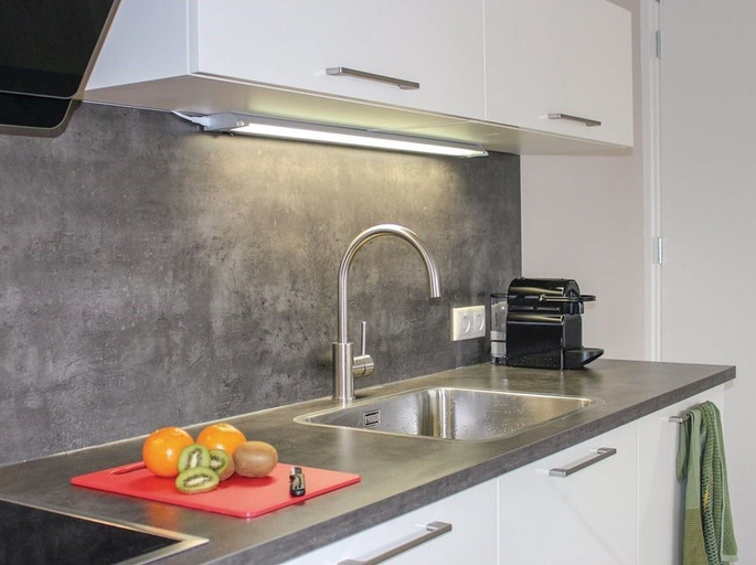 Private kitchen 4, Villa in Friesland with Sauna and Jetty, Skarsterlân